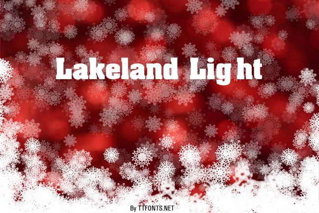 Lakeland Light example